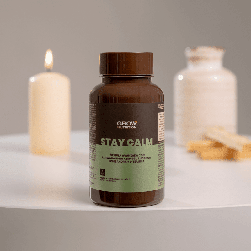 Grow Nutrition Stay Calm Suplemento Relajación 60 Cápsulas