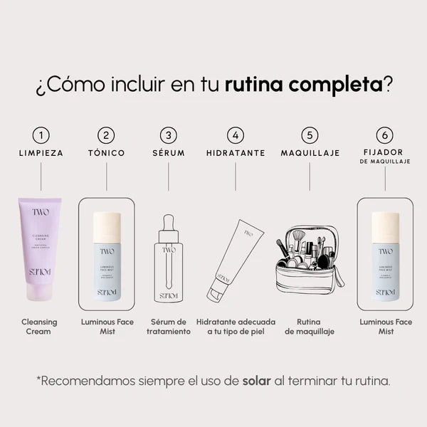 Two Poles Luminous Face Mist Bruma Facial Iluminadora 80 ml