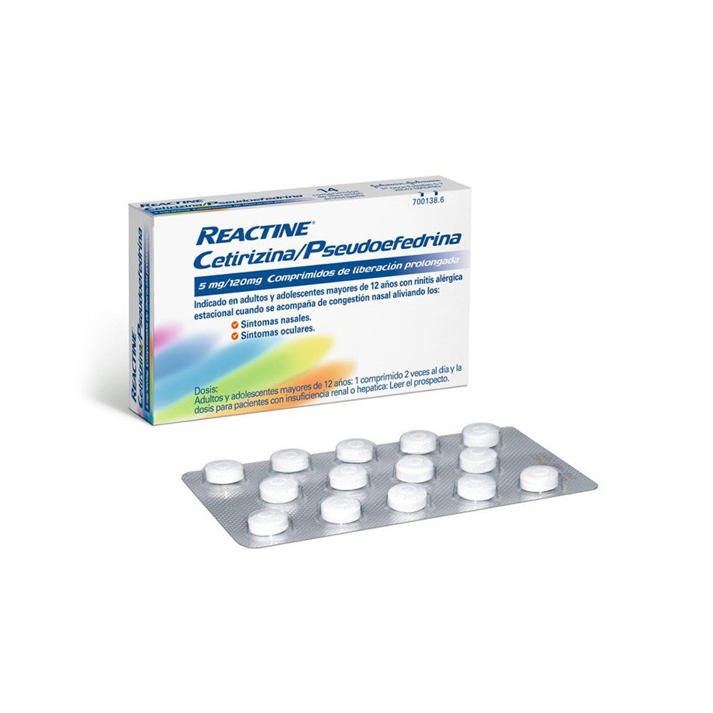 REACTINE 14 Comprimidos-1
