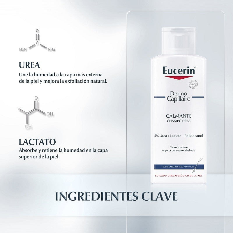 EUCERIN Champú Urea Dermo Capillaire Cabello Seco 250ml-4