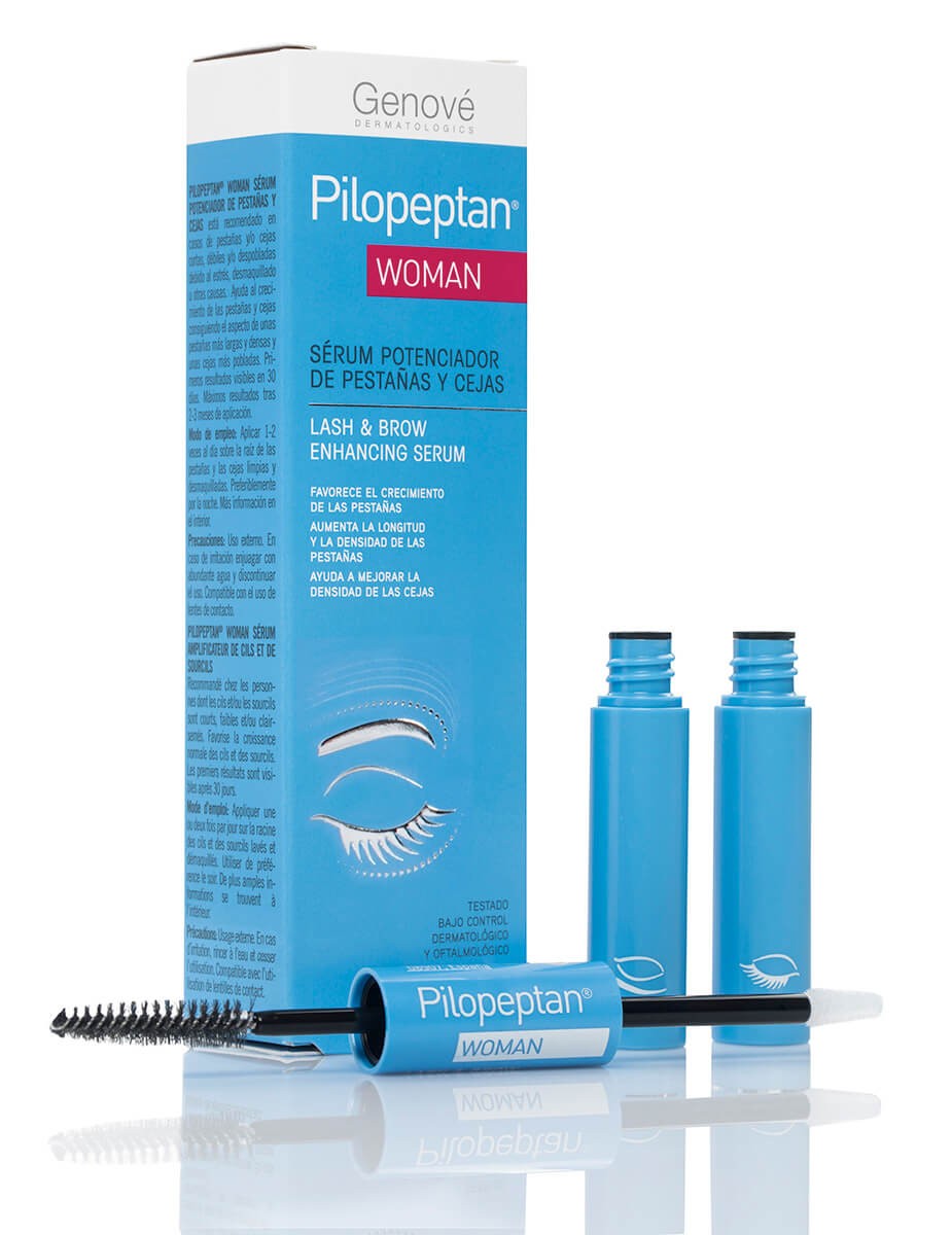 PILOPEPTAN Woman Sérum Potenciador de Pestañas y Cejas 6ml