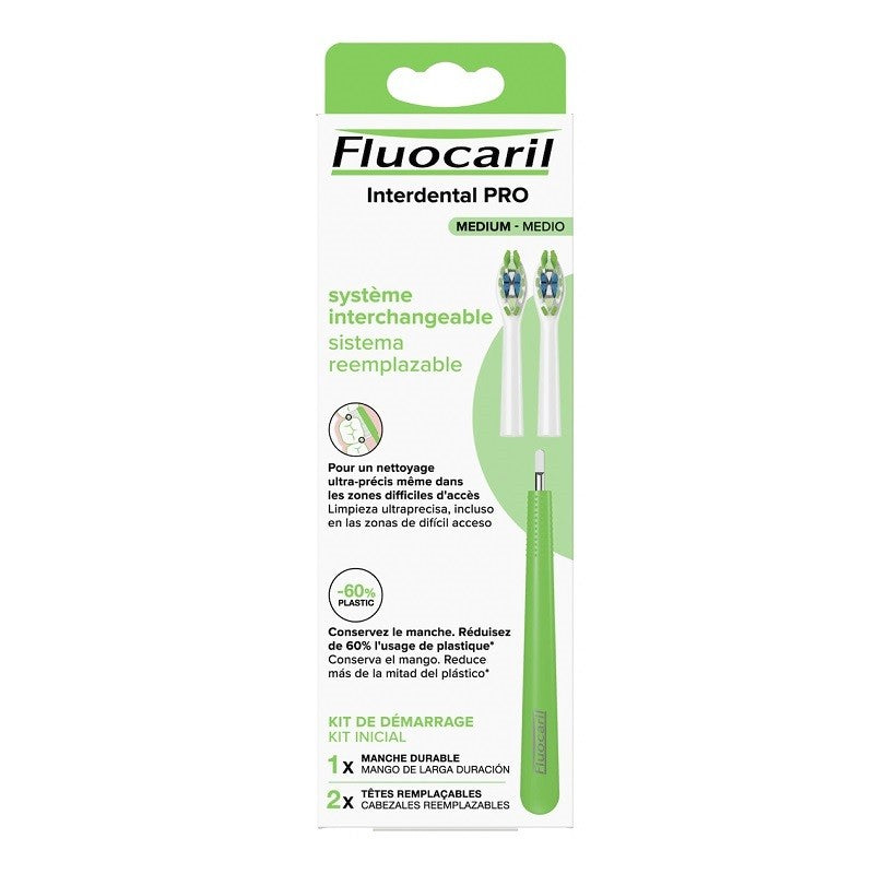 FLUOCARIL Cepillo Interdental Pro Medio Sistema Reemplazable-1