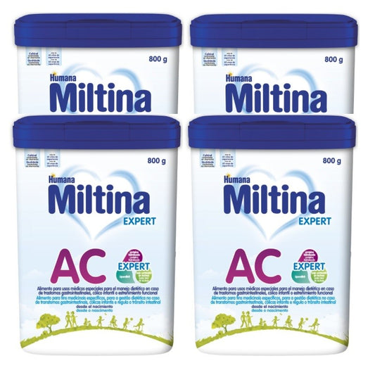 MILTINA AC Expert Lait de Démarrage PACK 4x800gr