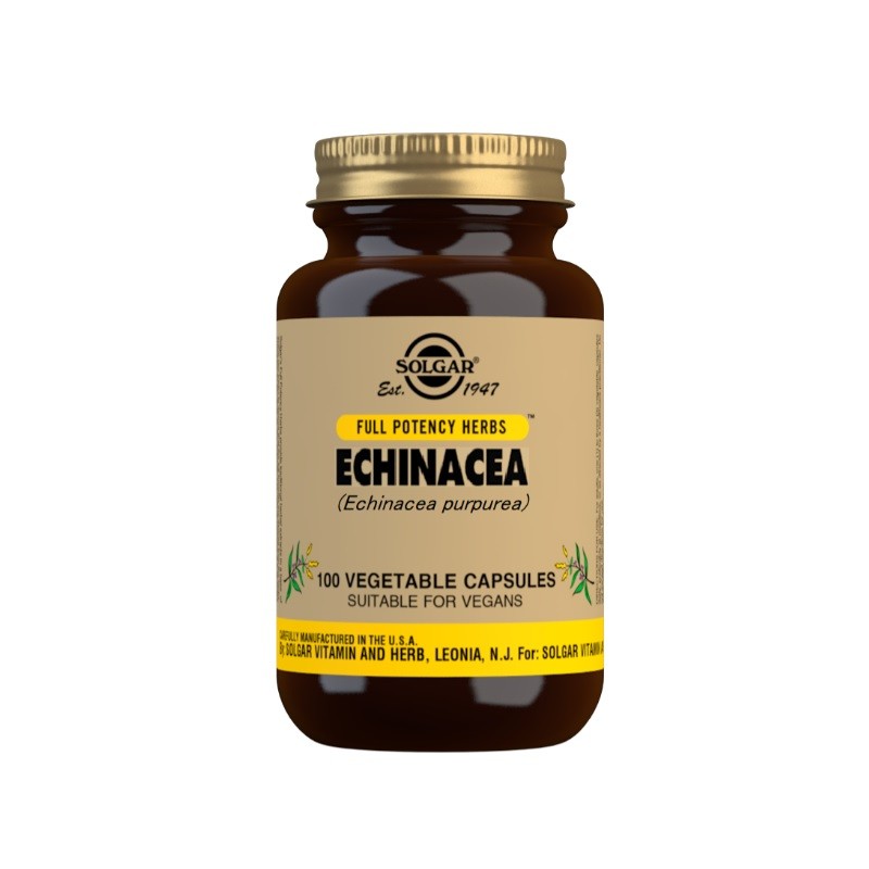 SOLGAR Equinacea 100 Cápsulas Vegetales-1
