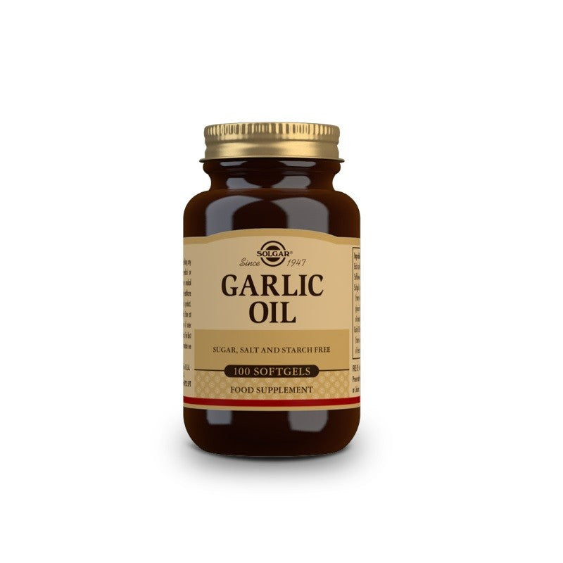 SOLGAR Perlas de Aceite de Ajo 100 cápsulas blandas-2