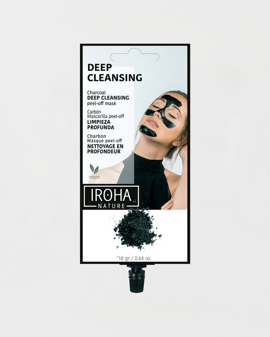 IROHA NATURE Masque Peel Off Nettoyant en Profondeur 1 unité