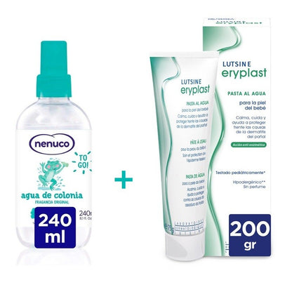 NENUCO Pack Cologne Spray 240 ml + ERYPLAST Pâte d'Eau 200 ml