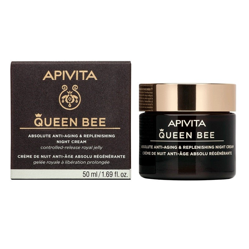 APIVITA Queen Bee Crema de Noche Reconstituyente Antiedad 50ml-1