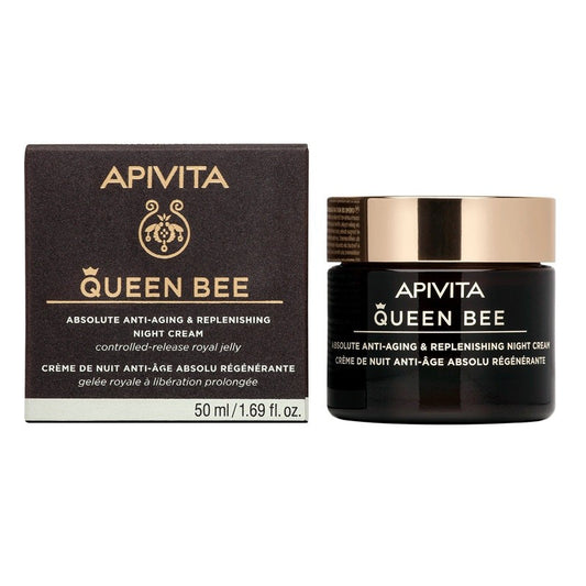APIVITA Queen Bee Crema de Noche Reconstituyente Antiedad 50ml-1