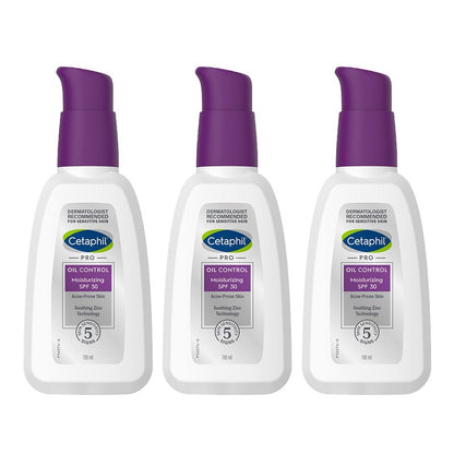 CETAPHIL Triplo CETAPHIL PRO Oil Control hidratante con SPF 30 3x118ML-1