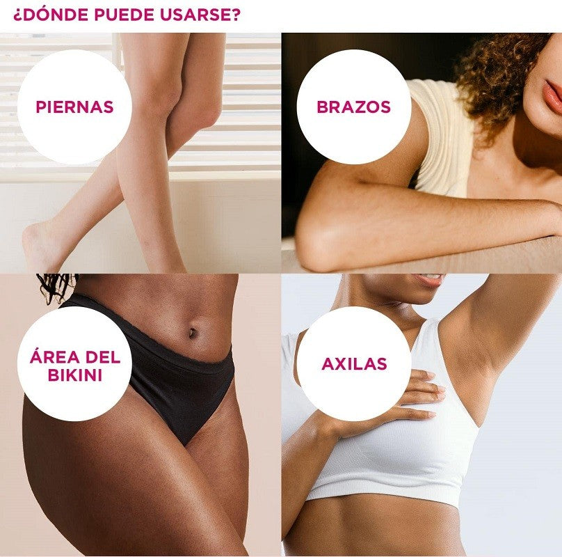 VEET Strisce di cera a freddo puro Depilatoria zona bikini Pelle sensibile 16 strisce
