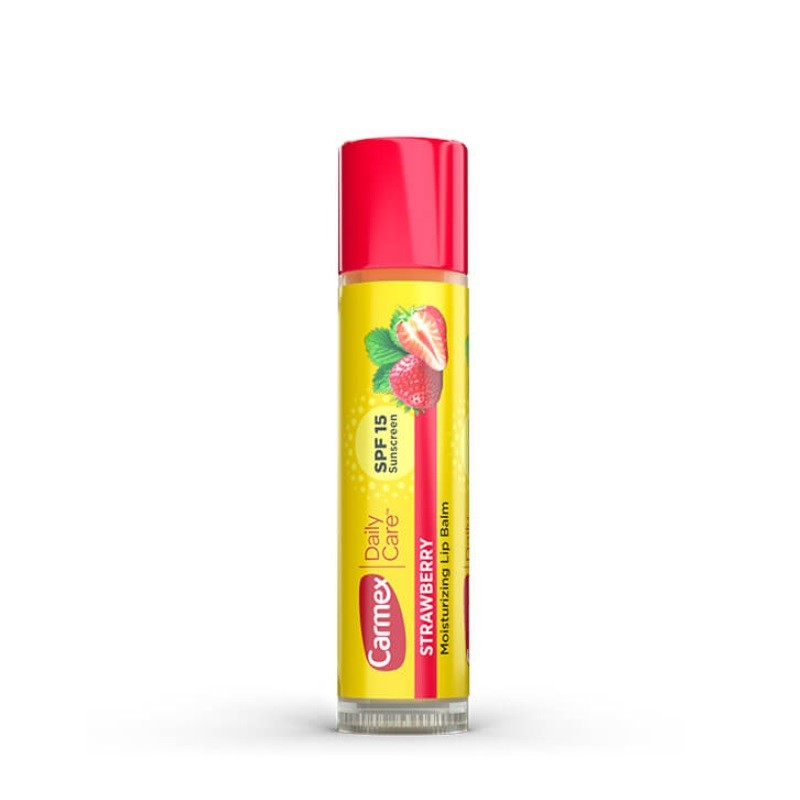 CARMEX Bálsamo Labial Hidratante sabor Fresa SPF15 (4,9ml)-3