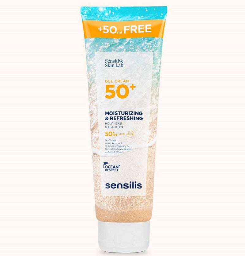 SENSILIS Gel Crema SPF50+ Fotoprotector Hidratante y Refrescante 250ml-1