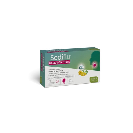 Santé Verte Sediflu Garganta Forte 20 Cápsulas-1