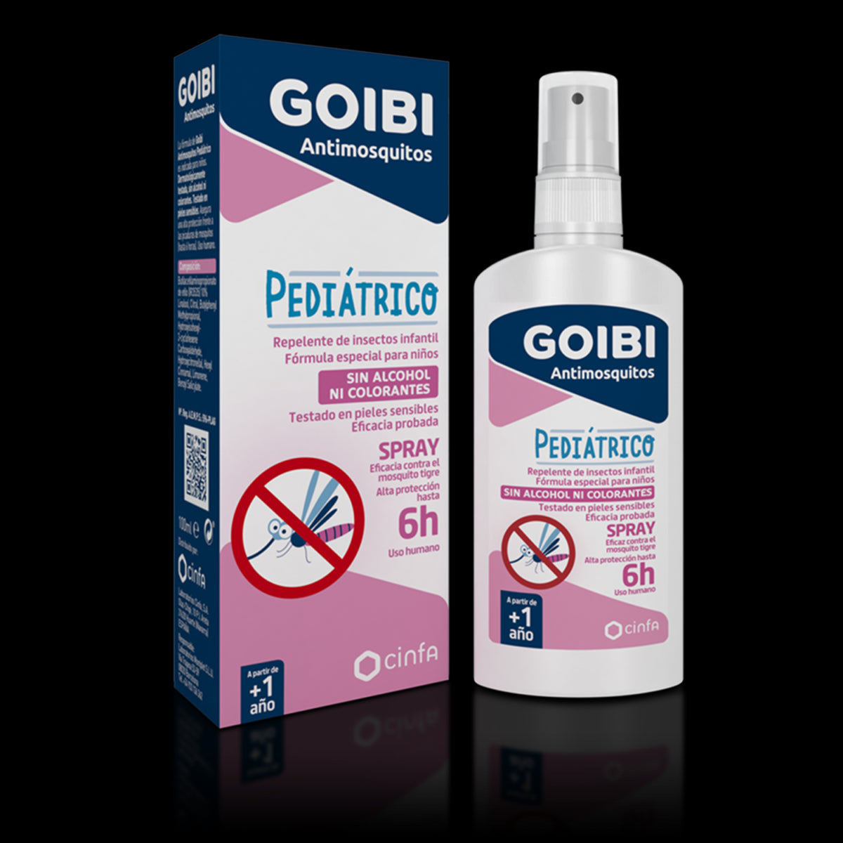 GOIBI Antimosquitos Pediátrico Spray 100ml-1