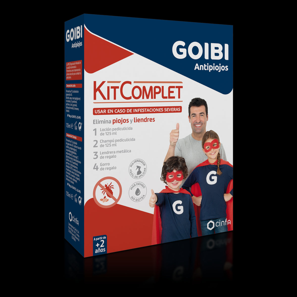 GOIBI Antipiojos Kit Complet + Peine-1