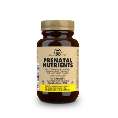 SOLGAR Nutrientes Prenatales 60 Comprimidos-1