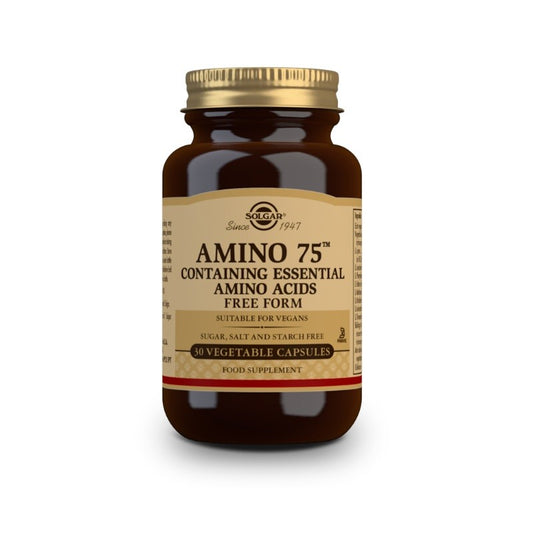 SOLGAR Amino 75 (30 Cápsulas Vegetales)-1