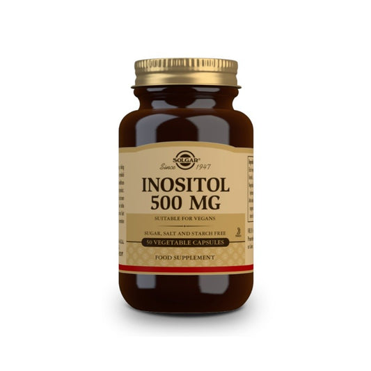 SOLGAR Inositol 500mg (50 Cápsulas Vegetales)-1