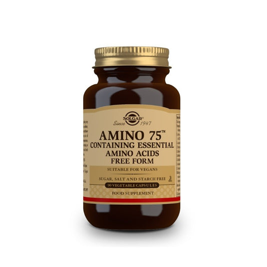 SOLGAR Amino 75 (90 Cápsulas Vegetales)-1