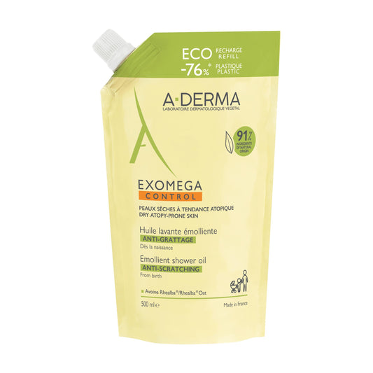 A-Derma Exomega Aceite de Ducha y Baño ECO Recambio-1
