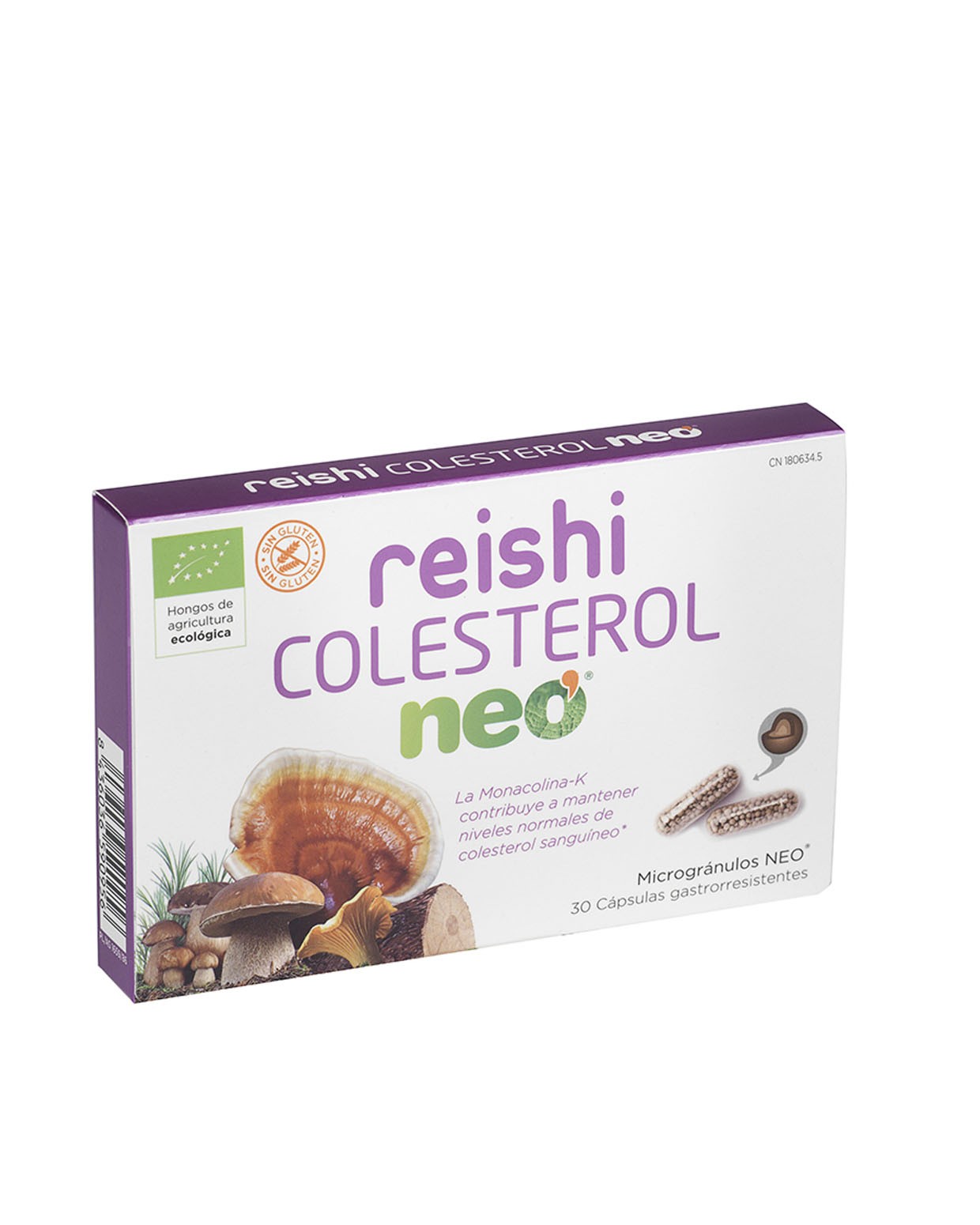 NEO REISHI Colesterol 30 Cápsulas-1