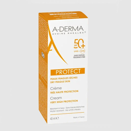 A-Derma Protect Crema Protección Solar Alta SPF 50+ 40 ml-1