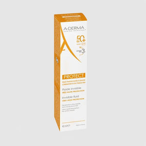 A-Derma Protect Fluido Solar Invisible SPF 50+ 40 ml-1