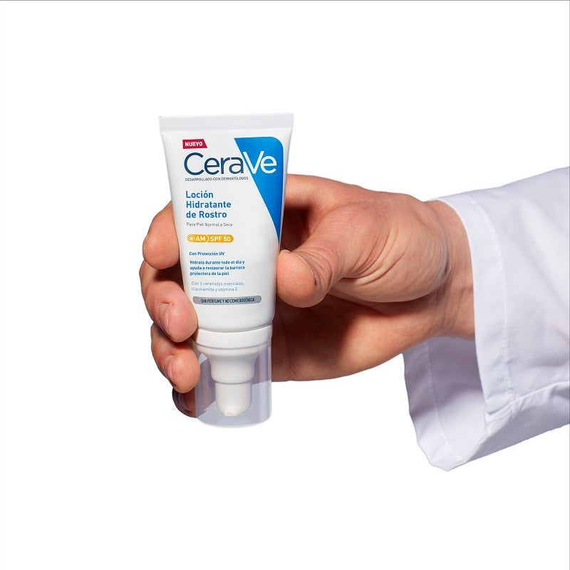 CERAVE Loción Hidratante Facial SPF50 (52ml)-7