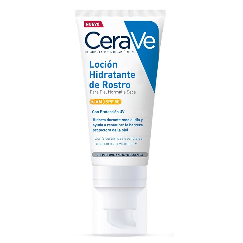 CERAVE Loción Hidratante Facial SPF50 (52ml)-3