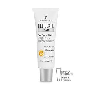 HELIOCARE  360º Age Active Fluid Protector Solar SPF50 Protege Repara y Corrige 50ml-1