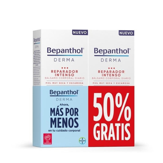 BEPANTHOL Derma Bálsamo Reparador Intenso Corporal Diario DUPLO 2x 200ml-1
