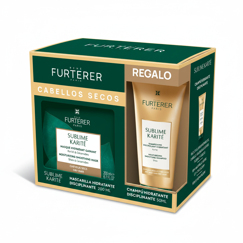 Rene Furterer Pack Sublime Karite Mascarilla 200ml +Champú 50ml