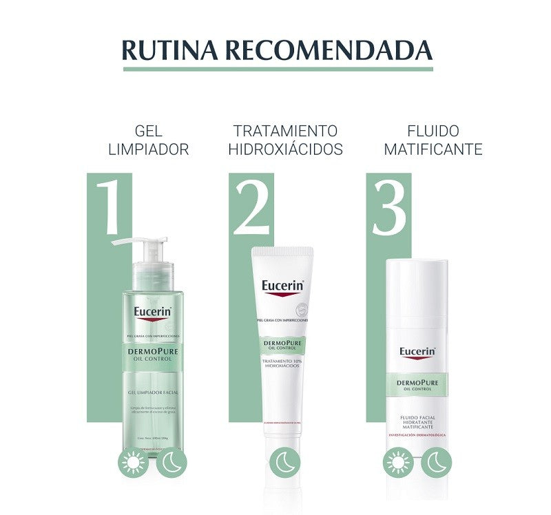 EUCERIN Dermopure Oil Control Fluido Facial Matificante 50ml-7