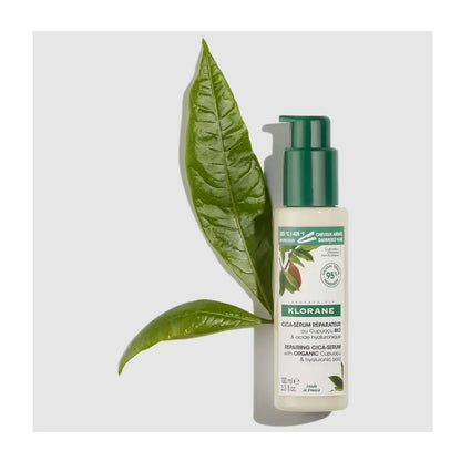 KLORANE Cica-Sérum Reparador Cabello Seco y Dañado con Cupuaçu Orgánico y Ácido Hialurónico 100ml-8