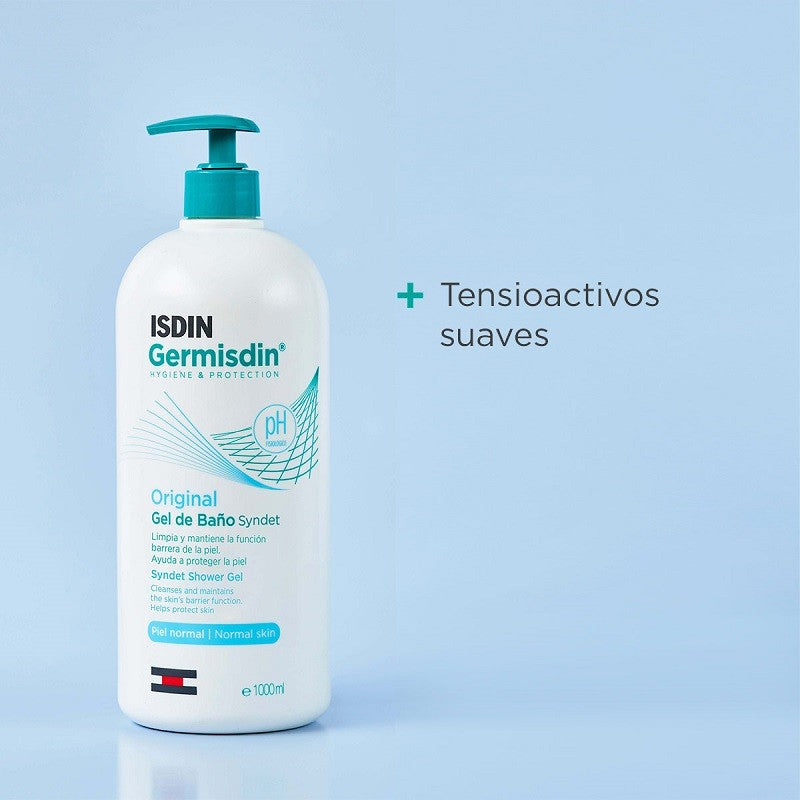 ISDIN GERMISDIN Original Gel de Baño Sin Jabón 1L-3