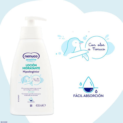 NENUCO Sensitive Loción Hidratante Bebé 400 ml-2