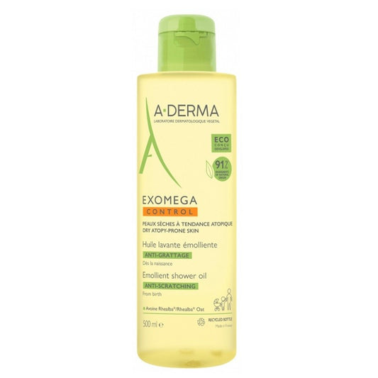 A-DERMA Exomega Control Aceite de Ducha y Baño 500ml-1