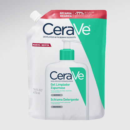 CeraVe Gel Limpiador Espumoso 473ml