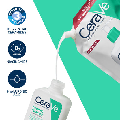 CeraVe Gel Limpiador Espumoso 473ml