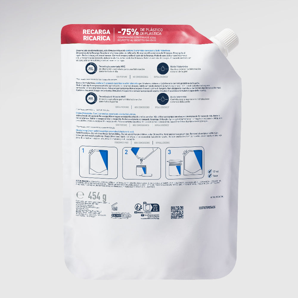 CeraVe Recarga Crema Hidratante 454g