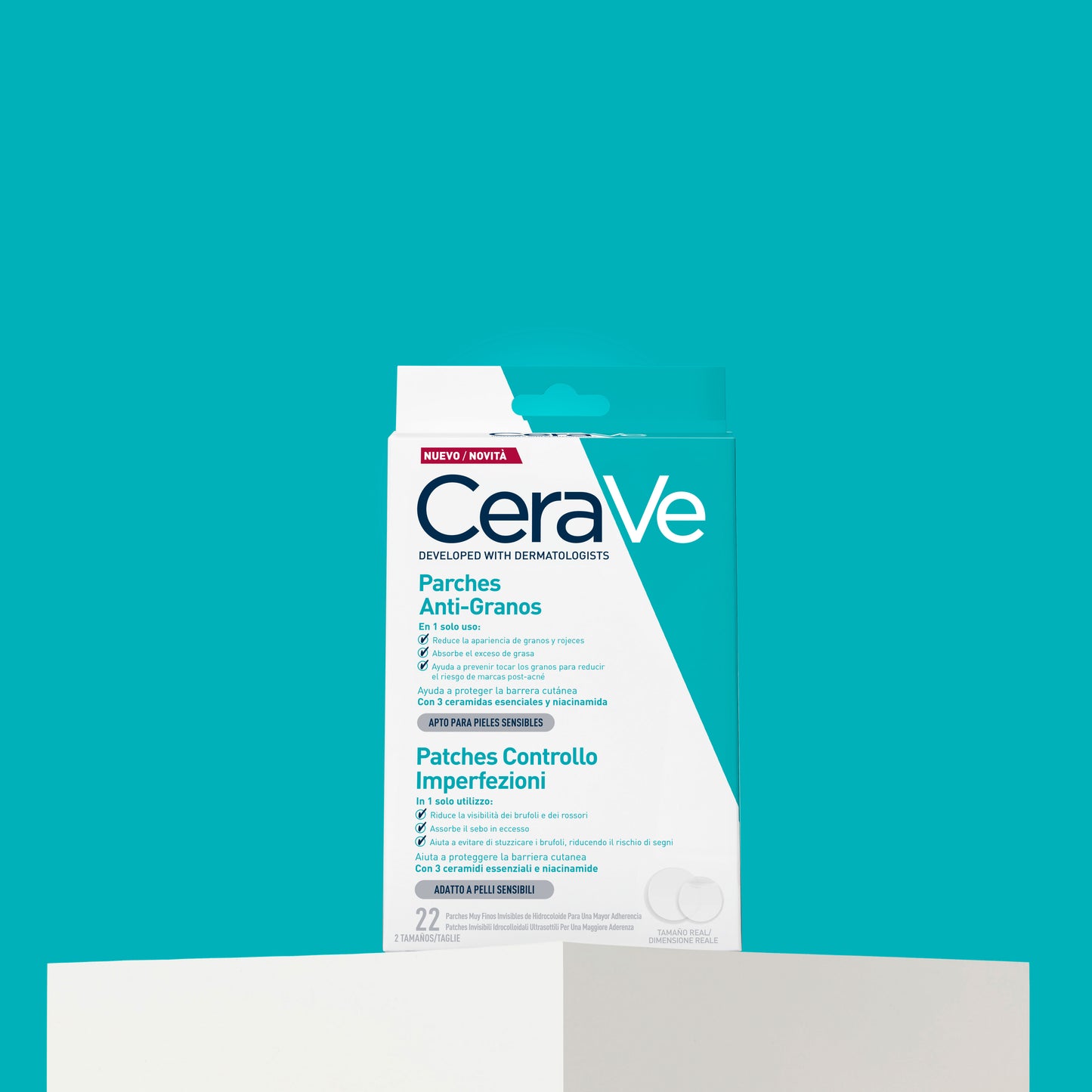 CeraVe Parches Anti-Imperfectos Hidrocoloides 22 ud