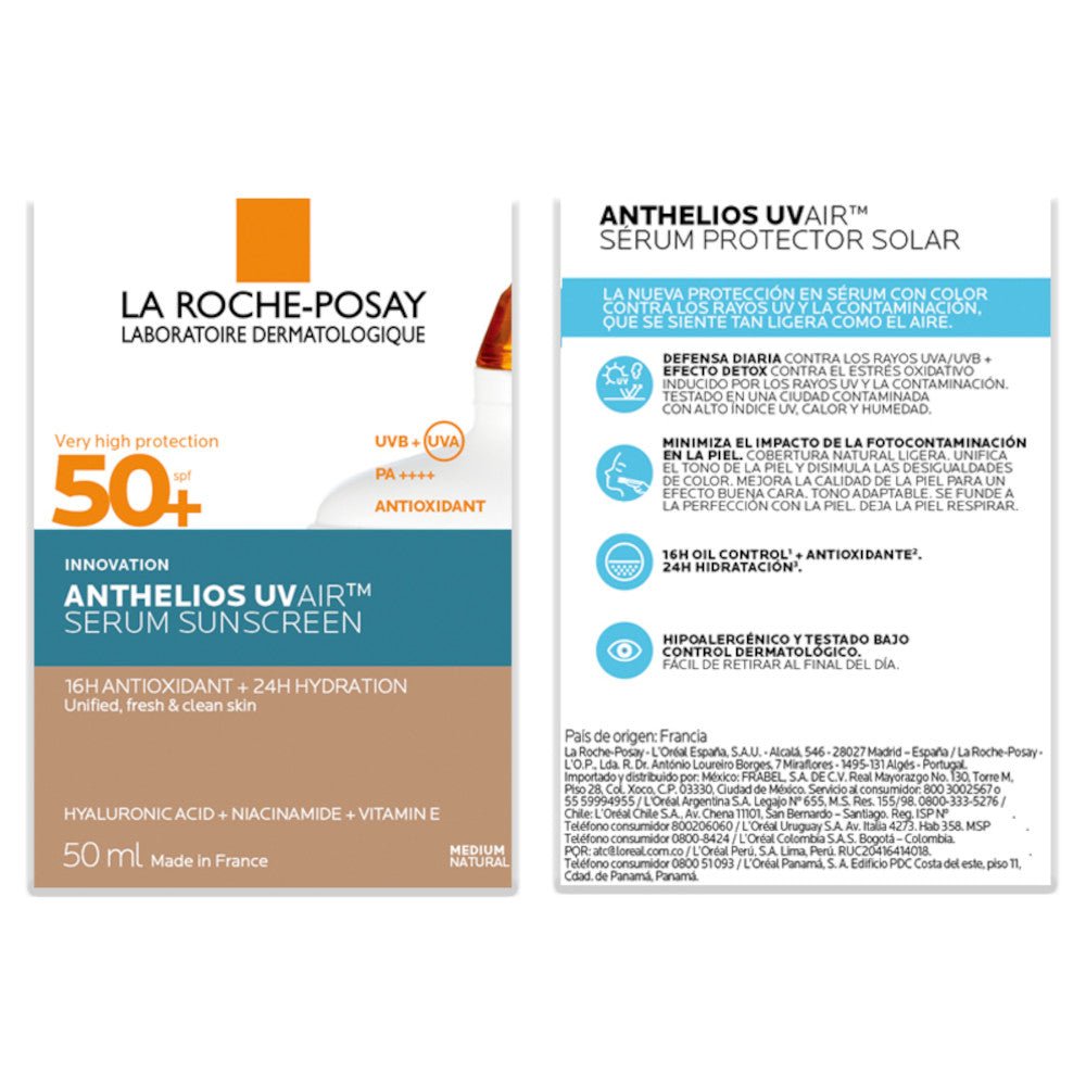 La Roche-Posay Anthelios UV Air Ultra-Light Facial Sunscreen Medium – 50 ml