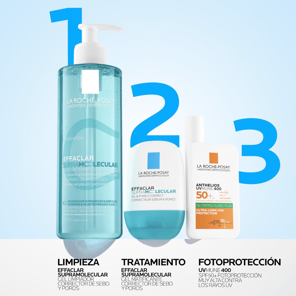 LA ROCHE-POSAY Effaclar Supramolecular Limpiador 400ml