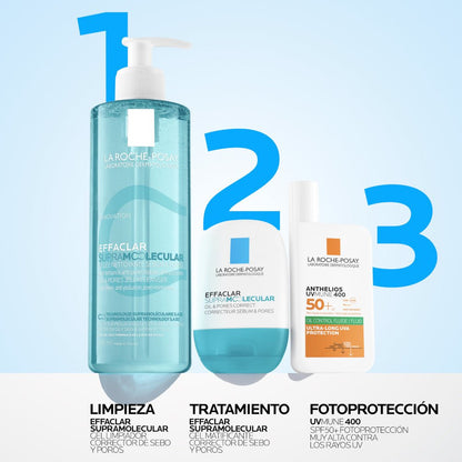 LA ROCHE-POSAY Effaclar Supramolecular Limpiador 400ml