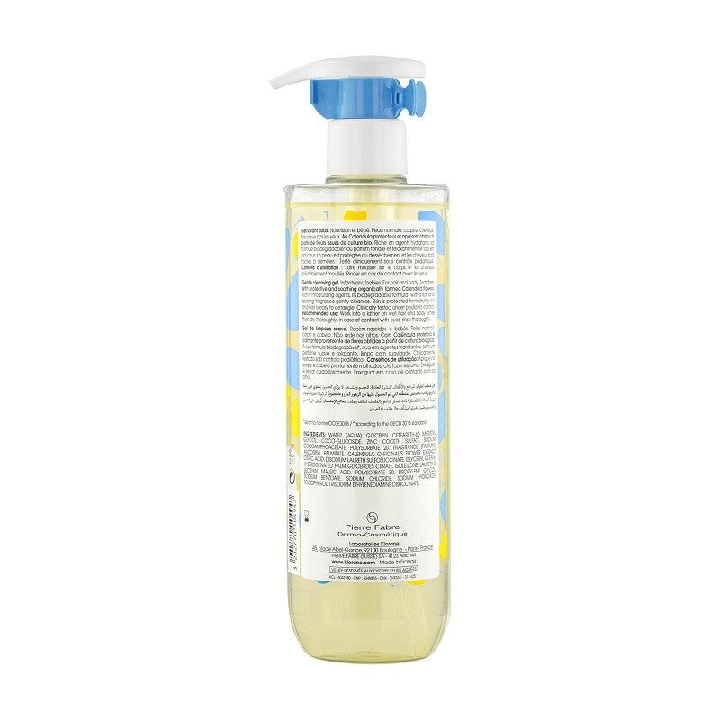 KLORANE BÉBÉ Gel Limpiador Suave Caléndula Cuerpo y Cabello 500ml-2