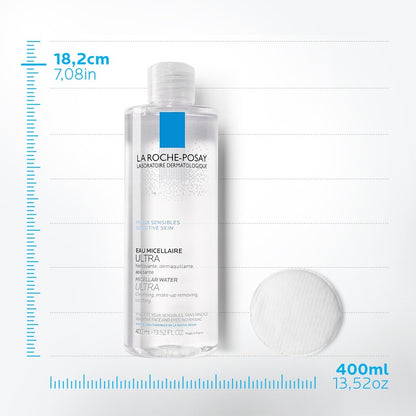 LA ROCHE POSAY Agua Micelar Ultra Piel Sensible 400ml-4