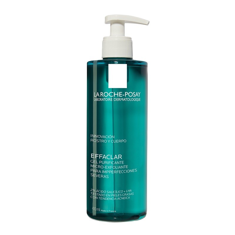 EFFACLAR Gel Purificante Micro-Exfoliante Piel Grasa 400ml - La Roche Posay-2