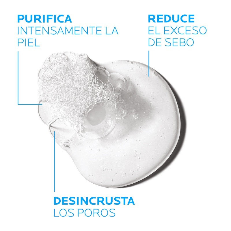 EFFACLAR Gel Purificante Micro-Exfoliante Piel Grasa 400ml - La Roche Posay-3