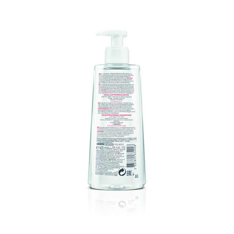 VICHY Agua Micelar Mineral piel Sensible Pureté Thermale 400ml-2